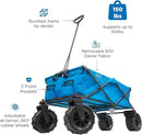 Creative Outdoor Original Folding Wagon All-Terrain Wheels by GreenHaven Gardens