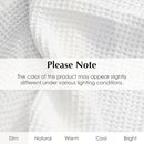 Salt Earth GOTS Certified 100% Organic Cotton Throw Blanket, 55" X 60" Waffle Blankets & Throws for Bed, Throw Blanket for Couch, Modern & Cozy Blanket, All Season, Comfy & Soft Blanket (Snow White) by TinyTreasures Baby Boutique