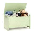 Wooden Kids Toy Box with Safety Hinge by LJGDeals