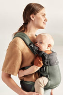 BabyBjörn Baby Carrier Harmony, Dark Green, 3D Mesh | 3-in-1 Ergonomic Baby Carrier; Newborn, Facing-in, Outward-Facing, and Back Carrying Positions Supported (7-40 lbs), Newborn to Toddler by TinyTreasures Baby Boutique