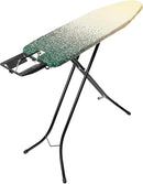 Brabantia Size A Compact Small Ironing Board (43x12 in) 7 Height Options, Adjustable Steam Iron Rest Holder (New Dawn) Non-Slip Feet, Anti-Collapse Child Locks by CozyNest Decor