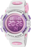 Kids Watch,Boys Watch for 3-15 Year Old Boys,Digital Sport Outdoor Multifunctional Chronograph LED 50 M Waterproof Alarm Calendar Analog Watch for Children with Silicone Band,Kids Gift by TinyTreasures Baby Boutique