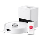 roborock Q7 M5+ Robot Vacuum and Mop, Upgraded from Q5 Max+, 7 Weeks Self-Emptying, 10000Pa Suction, Dual Anti-Tangle System, for Pet Hair & Carpet, PreciSense LiDAR Navigation, App Control, White by CozyNest Decor