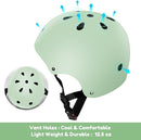 Kids Helmet, Toddler Adjustable Kids Ages 3-8 Years Old Boys Girls Multi-Sports Safety by TinyTreasures Baby Boutique