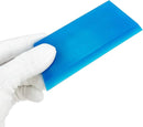 CARTINTS 2pack Squeegee Blade Replacement Mini Squeegee, 5.1x 2 inch, for Cleaning Glass, Shower Door and Car Windows and Screen Printing,Blue by GreenHaven Gardens