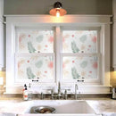 Neutral Green Leaves Pink Poppy Floral Peel and Stick Wallpaper Self Adhesive Removable Easy Peel Off Stick on Wall Paper for Bedroom Cabinet Renter by GreenHaven Gardens
