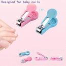ZELINYE Baby Grooming Kit, 8 in 1 with Brush, Comb, Nail Clipper and File, Nasal Cleaner, Finger Toothbrush, Scissors, Portable Newborn Essentials Set Pink by TinyTreasures Baby Boutique