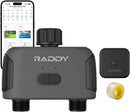 Raddy WS-3 WiFi Water Timer,2 Zones Sprinkler Timer for Garden Hose, Automatic Irrigation System with WiFi Hub, APP Control, Work with AWiFi Hub, Rain Delay for Lawns and Yard,2 Outlets by GreenHaven Gardens