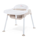 Foundations Secure Sitter Feeding Chairs Multipack, No-Tip Feet, 3-Point Adjustable Harness, Removable Tray, Easy to Clean, Stackable Feeding Chairs, 3 Pack (11 inch) by TinyTreasures Baby Boutique