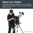 Celestron StarSense Explorer 130AZ App-Enabled Telescope – 130mm Tabletop Dobsonian with Smartphone Dock & StarSense App – iPhone & Android Compatible – Easy-to-Use for Beginners by TinyTreasures Baby Boutique