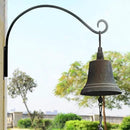 Heavy Duty Plant Hanger Bracket - Outdoor Hand-Forged Hanging Plant Bracket Durable and Stable Bird Feeder Hanger by GreenHaven Gardens
