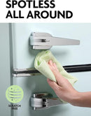 Fantasticlean Microfiber Cleaning Cloth Roll -75 Pack, Tear Away Microfiber Towels, 12" x 12", Reusable, Washable, Scratch Free, Ultra Absorbent Dish Rags for Car, Home, Garage or Shop (Green) by CozyNest Decor