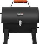 Royal Gourmet CC1619 Portable Tabletop Charcoal Grill, Convertible Lid-to-Grill Zone, Outdoor Compact Barrel BBQ Grill with 217 Sq. In. Grilling Space for Backyard, Patio and Parties, Black by GreenHaven Gardens