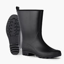 Mid Calf Rain Boots Women Waterproof PVC Womens Rubber Rain Boot Seamless Rain Footwear Outdoor Garden Work Walking by GreenHaven Gardens