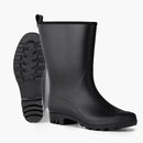 Mid Calf Rain Boots Women Waterproof PVC Womens Rubber Rain Boot Seamless Rain Footwear Outdoor Garden Work Walking by GreenHaven Gardens