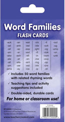 Teacher Created Resources Word Families Flash Cards (EP62043) by TinyTreasures Baby Boutique
