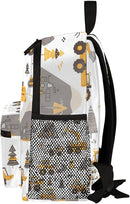 Toddler Backpack for Boys Girls - 12 Inch Cartoon Excavator Kids Backpack Preschool Kindergarten Backpack Lightweight Waterproof Schoolbag Book Bag for School by TinyTreasures Baby Boutique
