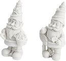 Bright Creations 2 Pack Ceramics to Paint - Paint Your Own Garden Gnome Statues, Blank Paintable Ceramics for Adults (5 in) by GreenHaven Gardens