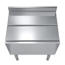 AmGood 18.5 in. x 24 in. Underbar Ice Bin with Sliding Lid | NSF | Stainless Steel Ice Chest with Sliding Lid by CozyNest Decor