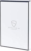 Vaultskin Leather Passport Holder, Slim RFID Blocking Travel Wallet for Men and Women, Fits Passport, Credit Cards, ID, Cash, Passport Cover Ideal Travel Accessories with Gift Box (Kensington) by TinyTreasures Baby Boutique