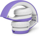 LilGadgets Connect+ Wired Kids Headphones for School with Mic, Volume Limited & Noise Reduction, On-Ear Headset with Cord, SharePort Technology for Multiple Kids & SoftTouch Padding, Purple by TinyTreasures Baby Boutique