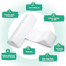 Baby Side Sleeper Weddge Adjustable Soft and Breathable Newborn Pillow by TinyTreasures Baby Boutique