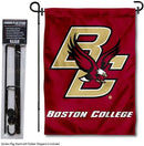 College Flags & Banners Co. Boston College Eagles Garden Flag with Stand Holder by GreenHaven Gardens