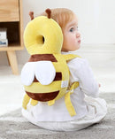 Feidoog Baby Head Protector Cushion Backpack with 3 Knee Pads for Walking & Crawling,Bee by TinyTreasures Baby Boutique