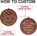 ASTARIN Personalized Wind Chimes Outdoor Deep Tone,35'' Customized Memorial WindChimes for Loss of Loved One,Melody Wind Chime Unique as Sympathy Gift,Home Décor for Garden by CozyNest Decor