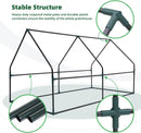 Ohuhu Portable Mini Greenhouse, 71"x36"x36" Greenhouses for Outdoors with Dual Large Zipper Doors & Ground Stakes, Waterproof & UV Protected Plastic Green House for Outside Garden Patio Transparent by GreenHaven Gardens