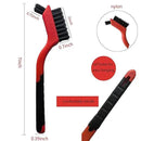 6-Pack Nylon Cleaning Brushes - Non-Scratch Nylon Bristles for Delicate Surfaces & Daily Cleaning | Ergonomic Grip with Mini Head & Hanging Hole by CozyNest Decor