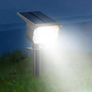 [ 8 Pack/56 LED ] Solar Lights Outdoor Motion Sensor, Spot Landscape Lighting with 3 Modes, Waterproof Spotlights Dusk to Dawn for Outside Yard Tree Garden Pathway Sidewalk Driveway, Cool White by GreenHaven Gardens