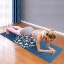 Travel Yoga Mat, Non Slip Exercise Suede Mat with Carry Bag, All-Purpose Fitness Mat with High Density Anti-Tear Surface for Women, Ideal for Pilates Workout (72'' x 24'' x 1.5mm Thick) by TinyTreasures Baby Boutique