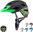 OnBros Kids Bike Helmet - Bike Helmets for 5-14 Boys or Girls with Visor, Children Bicycle Helmet for Skateboard Mountain Scooter Road Cycling, Lightweight and Adjustable 50-57CM by TinyTreasures Baby Boutique