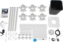 Hydroponic Growing Tower System Kit, 30-Plant Vertical Hydroponics Garden Tower with LED Grow Light, for Outdoor Indoor Herbs Fruits Vegetables Smart Garden Planter Kit by GreenHaven Gardens