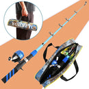 Collapsible Telescopic Fishing Rod and Reel Combo Push Button Small Fishing Pole Kit Beginner Youth Boys Fishing Starter Set Tackle by TinyTreasures Baby Boutique