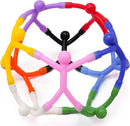 MAGMEN Classic Magnetic Fidget Toy Figures for Kids 3-8, Toddlers & Boys Girls | 10-Piece Solid Set for Travel, Road Trip, Desk & Stocking Stuffer Gifts. by TinyTreasures Baby Boutique