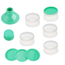 Accmor Formula Dispenser On The Go, 5 Compartments Stackable Formula Container for Travel, Baby Milk Powder Kids Snack Container, BPA Free by TinyTreasures Baby Boutique