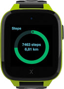 XPLORA XGO 3 - Watch Phone for Children (4G) - Calls, Messages, Kids School Mode, SOS Function, GPS Location, Camera and Pedometer – (Subscription Required) (Green) by TinyTreasures Baby Boutique