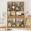 61inch Tall Freestanding Bookcase with Drawer 8-Cube Storage Organizer by LJGDeals