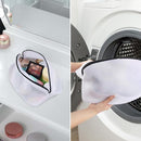 Vivifying Shoe Washing Machine Bag, Set of 2 Durable Mesh Laundry Bag with Zipper for Sneakers, Running Shoes, Sock, Bras and Toys by TinyTreasures Baby Boutique