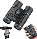 300x25 Binoculars for Adults and Kids, High Powered Mini Pocket Binoculars with Phone Adapter, Waterproof Compact Telescope for Bird Watching, Hunting, Concert, Theater, Opera, Traveling, Sightseeing by TinyTreasures Baby Boutique