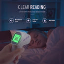 No-Touch Thermometer for Adults and Kids, Digital Thermometer with Fever Alarm, Fast Accurate Results, Easy for All Ages, FSA Eligible (Purple) by TinyTreasures Baby Boutique