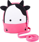 JiePai Cow Toddler Kids Backpack with Harness Leash for Boys Girls Age 1-3 by TinyTreasures Baby Boutique