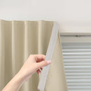 Self Adhesive Portable Blackout Curtains for Bedroom Easy to Install Window Thermal Lnsulated Kitchen Room Darkening Small Window Curtains, Cortinas Para Cuarto, 59"W X 84"L, Beige, 1 Panel by TinyTreasures Baby Boutique