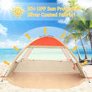 Gorich Beach Tent Sun Shelter for 3/4-5/6-7/8-10 Person with UPF 50＋ UV Protection, Lightweight & Easy Setup Beach Shade Canopy, Portable Beach Shade Tent Beach Cabana by TinyTreasures Baby Boutique