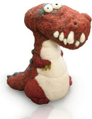 Woolbuddy Needle Felting Kit - Felted Dinosaurs for Beginners, Adults & Kids, Includes Wool, Pad, 4 Needles, and Instructions by TinyTreasures Baby Boutique
