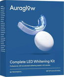 Auraglow Teeth Whitening Kit, LED Accelerator Light, 35% Carbamide Peroxide Teeth Whitening Gel, 20+ Whitening Treatments, Whitens up to 10 Shades in 7 Days by CozyNest Decor