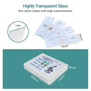 100 Microscope Slides with Specimens for Kids and Adults, Prepared Microscope Slides with Plants Animals Insects for Students Homeschool Edu by TinyTreasures Baby Boutique
