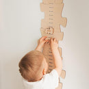 Personalized Wooden Growth Chart for Kids – Height Ruler Wall Decor for Nursery, Toddler, Baby & Family – Custom Name Growth Chart – Wooden Kids Height Measurement Ruler (Plywood) by TinyTreasures Baby Boutique